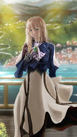 Violet Evergarden 4K Wallpaper Screenshot 0