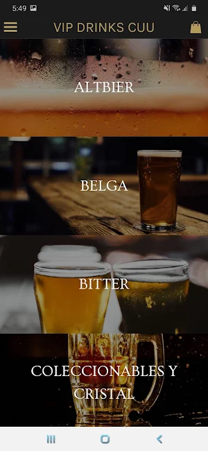 VIP DRINKS Screenshot 2