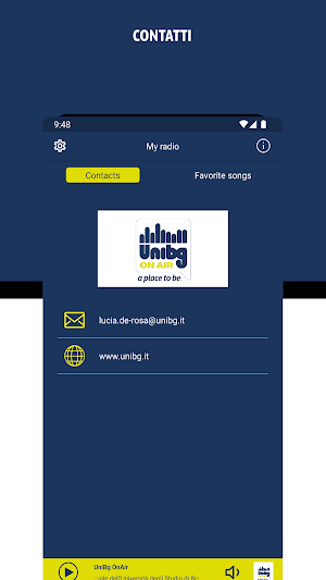 UniBg OnAir Screenshot 2