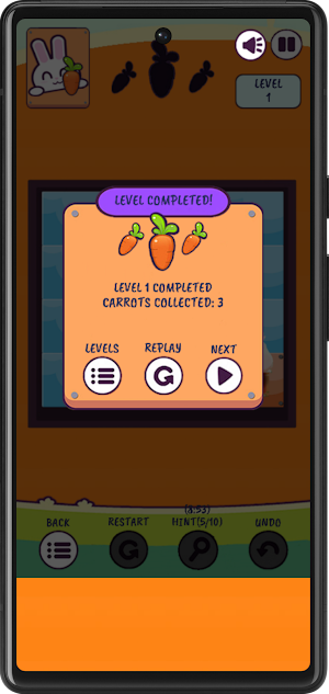 Bunny Maze Path Screenshot 2
