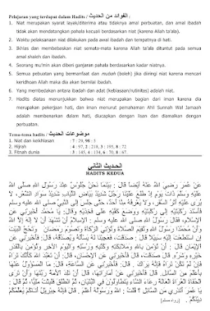 Hadits 40 Imam Nawawi Screenshot 2
