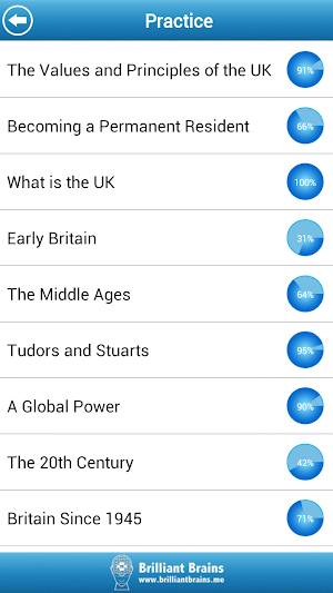Life in the UK Test Lite Screenshot 1