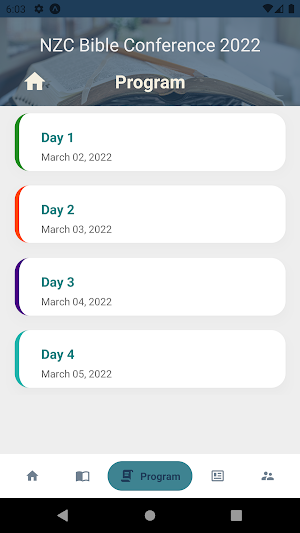 Bible Conference(March 2022) Screenshot 1