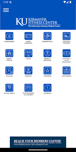 KUMC Kirmayer Fitness Center Screenshot 1