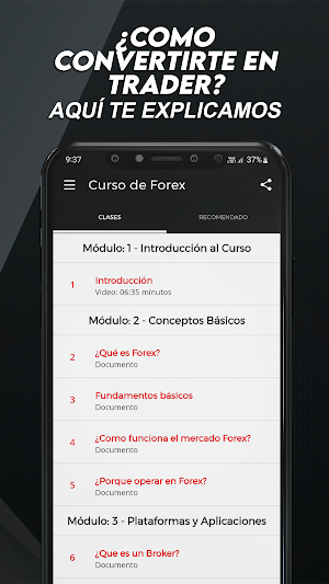 Curso de Forex y Trading Screenshot 1
