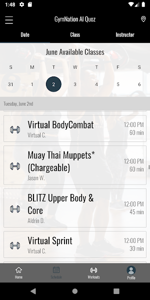 GymNation UAE Screenshot 1