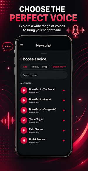 Voice Generator AI - Unlimited Screenshot 1