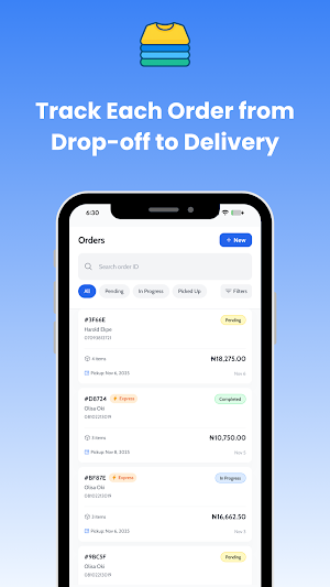 FoldForge – Smart Laundry App Screenshot 2