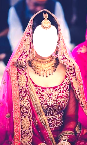 Indian Bride Wedding Photo Montage Screenshot 1