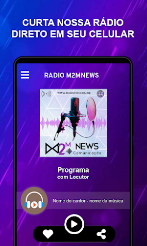 Radio M2MNEWS Screenshot 0