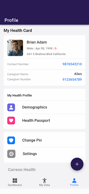 Carreon Health Screenshot 1