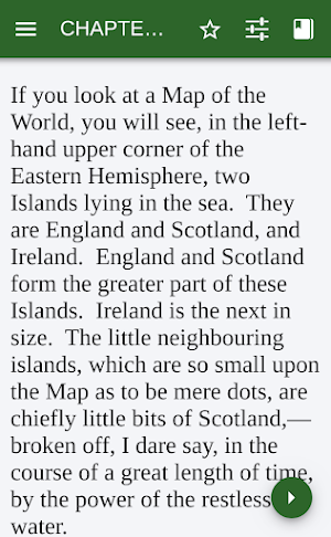 A Child's History of England - Public Domain Screenshot 1
