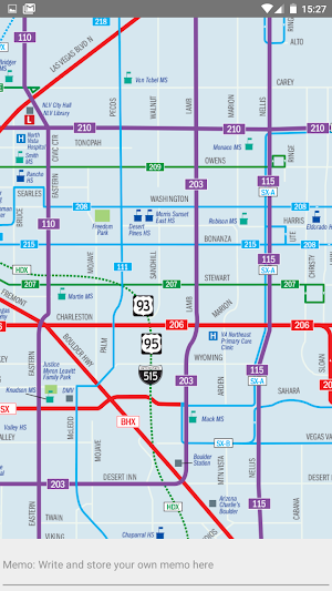 LAS VEGAS MONORAIL SYSTEM MAP Screenshot 3
