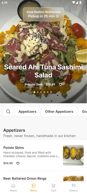 Gold Stallion Restaurant Screenshot 1