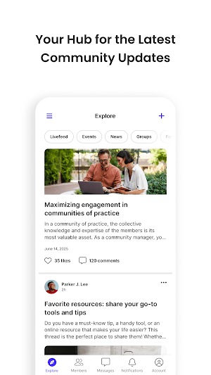 AHIMA HI-Five™ Community Screenshot 2