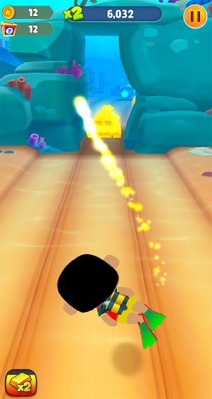 ShinChan Crayon Subway Game Screenshot 1