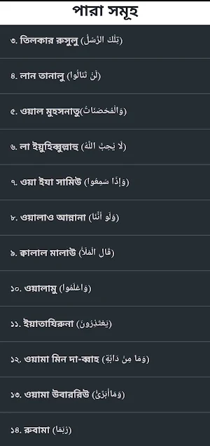 হাফেজী কুরআন শরীফ Screenshot 2