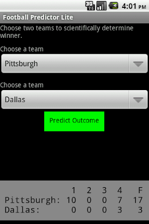 Football Predictor Lite Screenshot 0