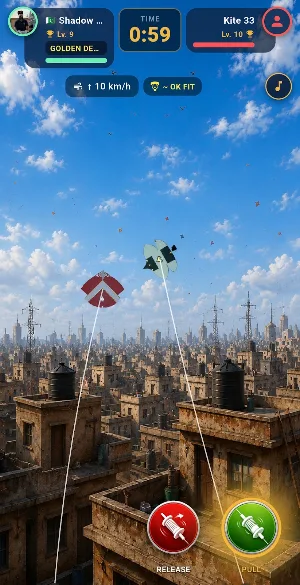 Kite Fights: Cut. Win. Rise. Screenshot 3