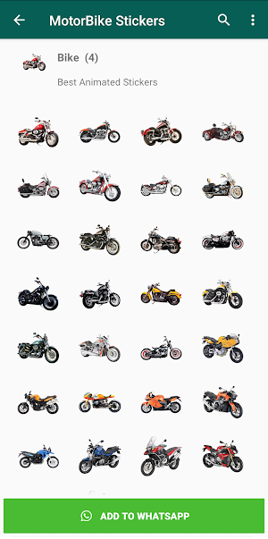 Bike Stickers for WhatsApp Screenshot 0