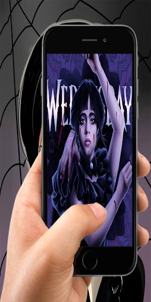 keyboard theme wednesday addam Screenshot 0
