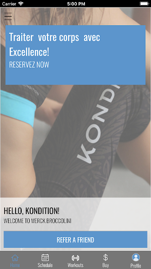 KONDITION Screenshot 1