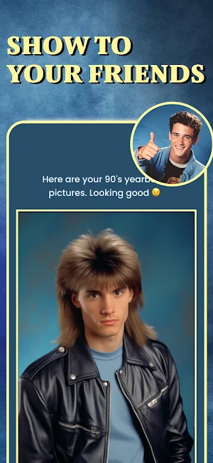90s Yearbook AI Screenshot 2