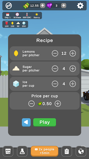 Cool Lemonade Stand Screenshot 1