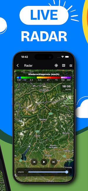 Meteo Alps Screenshot 2