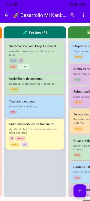 Libre Kanban Screenshot 1