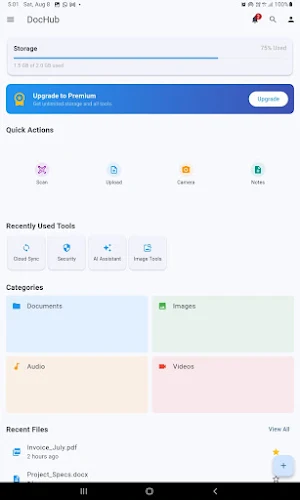 DocHub Screenshot 2