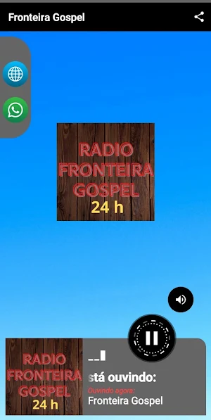 web radio fronteira gospel Screenshot 2