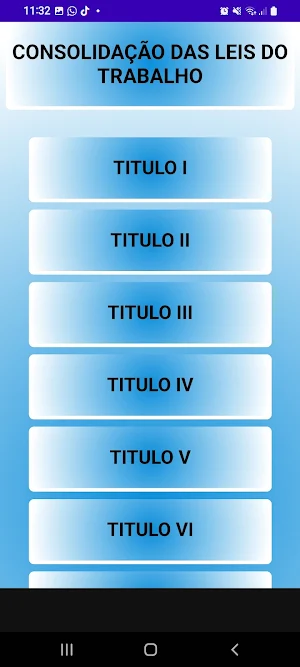 CLT - Leis do Trabalho 2022 Screenshot 1