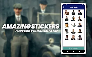 Peaky Blinders Stickers For WA Screenshot 3