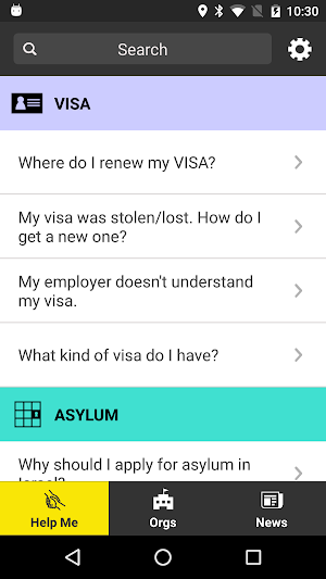 Salaam, information for asylum-seekers in Israel Screenshot 0
