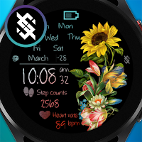BFF7 - Neon Art Sunflower