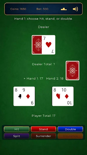 Casual Blackjack 21 Screenshot 3