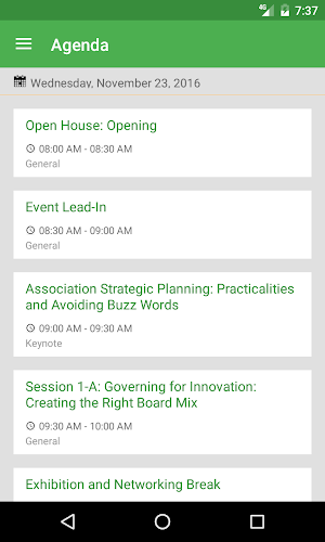 PCAAE Associations Summit Screenshot 2