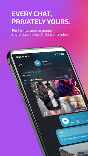 DChat – Private Messenger Screenshot 0