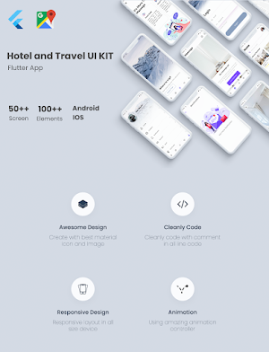 Flutter Hotel booking Template Screenshot 1