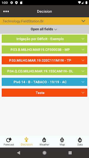 SmartFarm Irrigation Screenshot 1