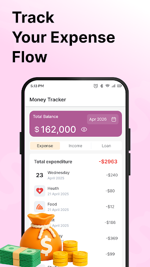 Money Tracker: Expense Manager Screenshot 1