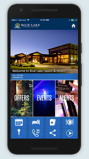 Blue Lake Casino & Hotel Screenshot 0