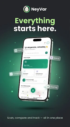 neyvar - Food Scan & Nutrition Screenshot 2
