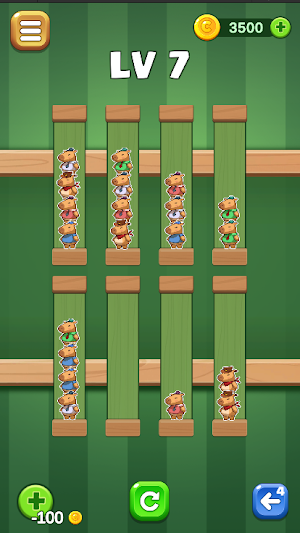 Cabybara Sort Screenshot 2
