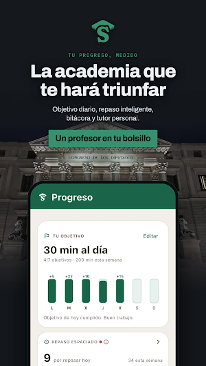 Sobresalia: Oposiciones y Test Screenshot 1
