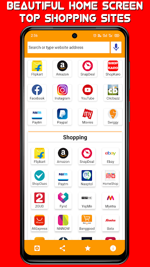 INDIA Online Shopping - All in One Shopping App Screenshot 0