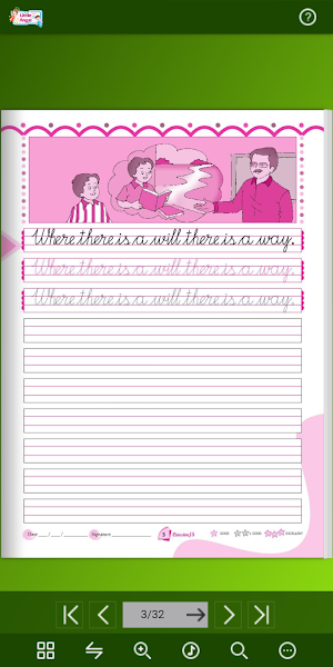 Little Angel Cursive - 5 Screenshot 2