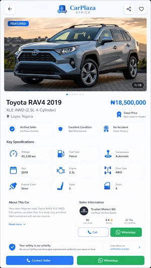 Carplaza - Buy & Sell Cars Screenshot 1