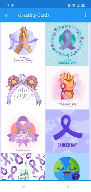 World Cancer Day Greetings Screenshot 2
